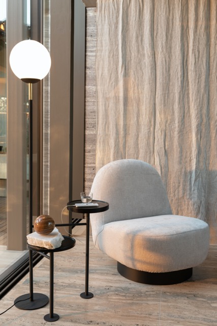 Lampe sur pied 'Orion' 25x58 - Noir