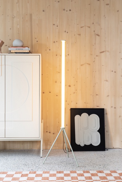 Lampe sur pied 'Scotty' 51x51 - Beige