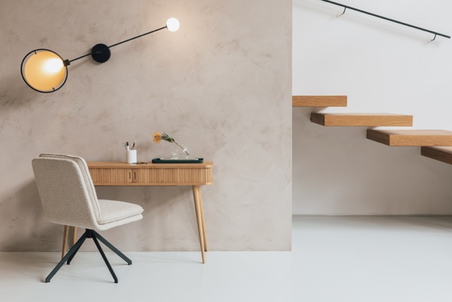 Applique 'Sirius' 28x35 - Noir