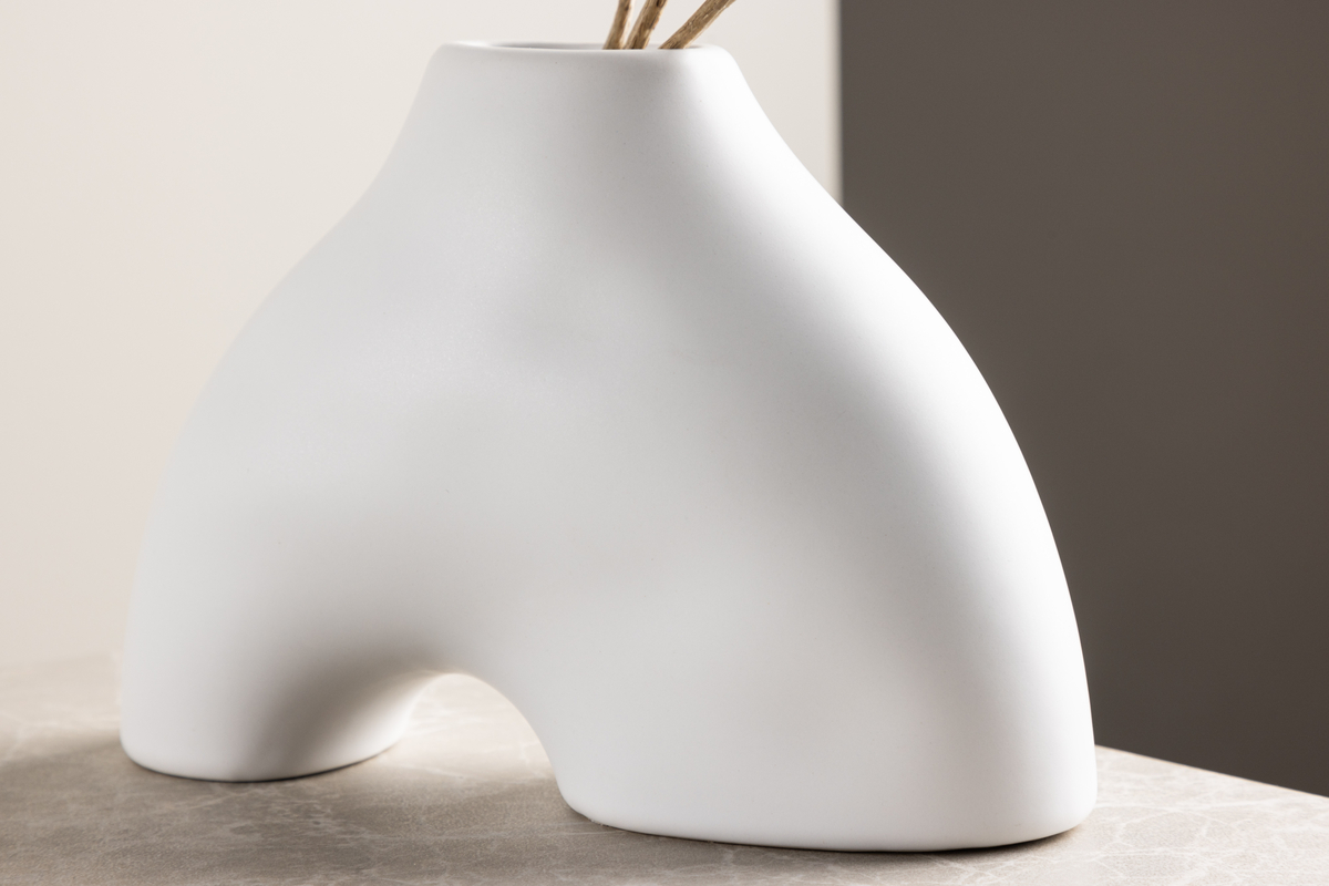 Vase 'Terni' - Blanc