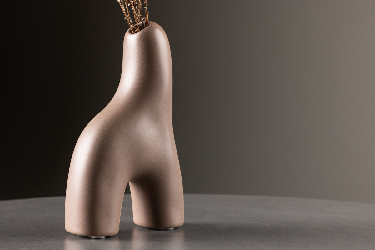 Vase 'Mallorca' - Marron