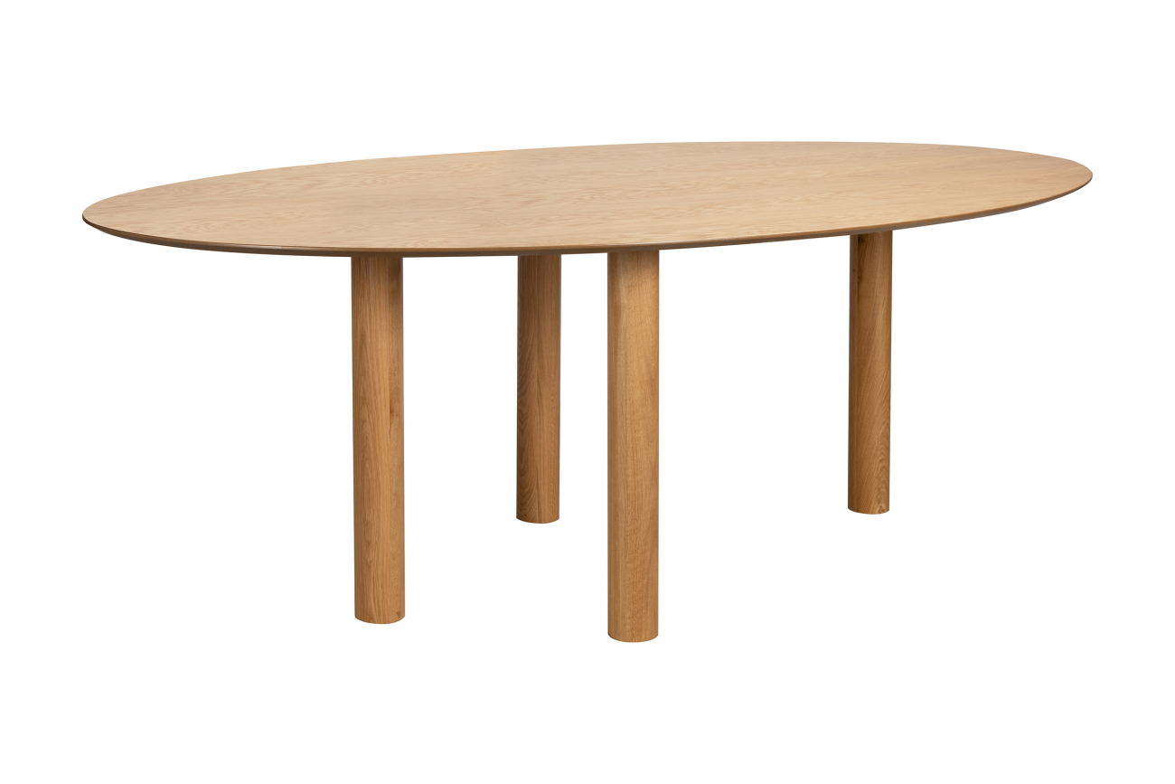 Table à manger 'Uovo' 220x115cm - Naturel
