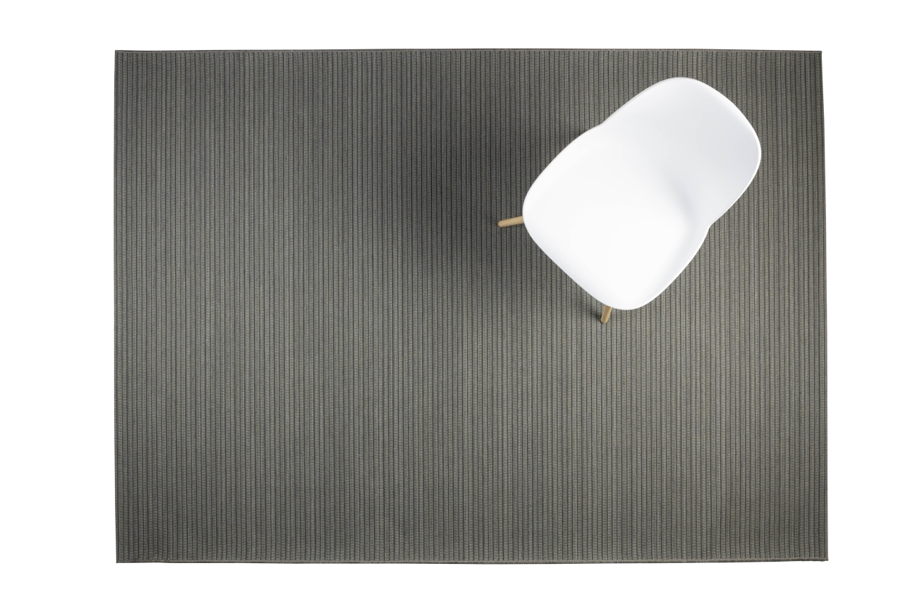 Tapis en laine 'Waves' 170x240cm - Noir