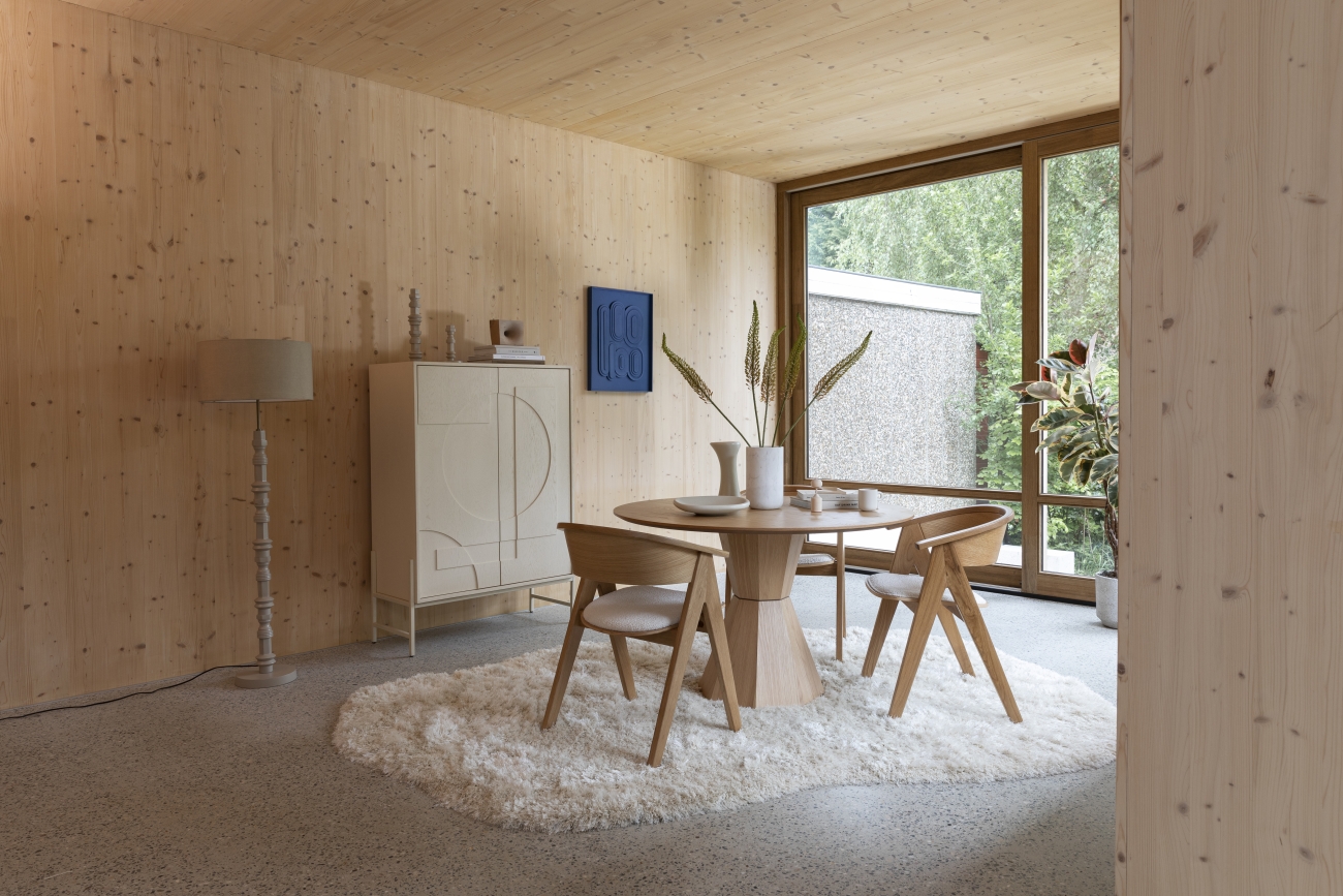 Tapis en laine 'Tasty' 200x290cm - Beige