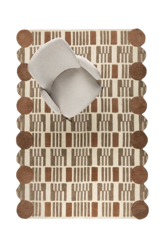 Tapis 'Mundra' 160x230 cm - Beige