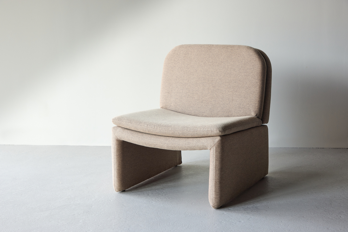 Fauteuil 'Nora' - Brun