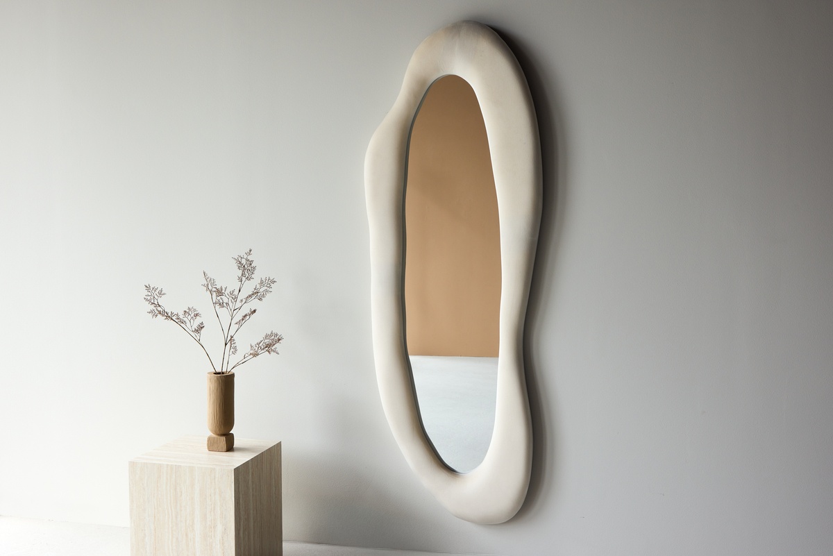 Miroir 'Tundra' - Beige