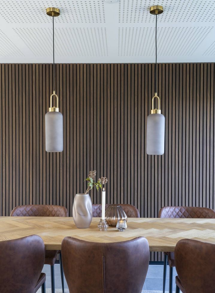 Suspension 'Sundsvall' Cylindre - Laiton