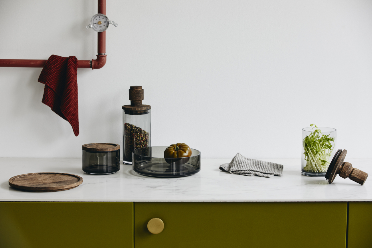 Rangement 'Basil' - Verre