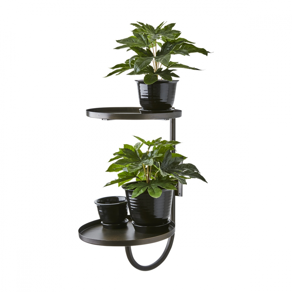 Étagère murale 'Thomas' - Noir