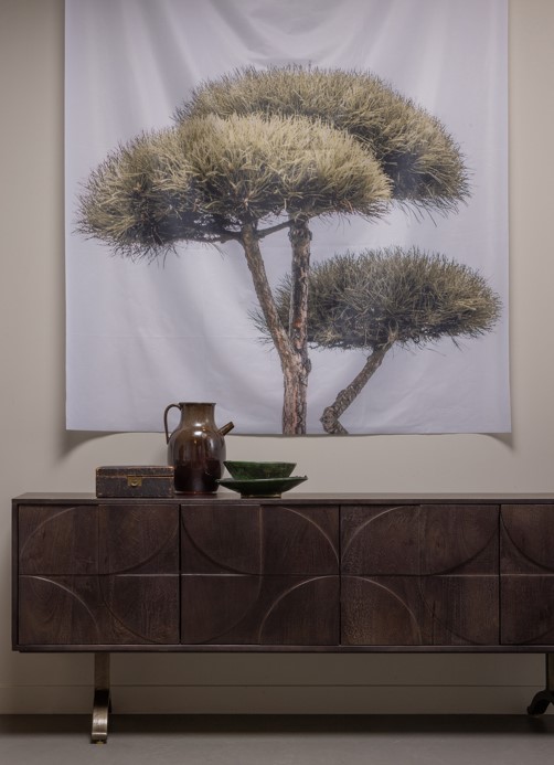 Table d'appoint 'Draw' - Bois de mangue