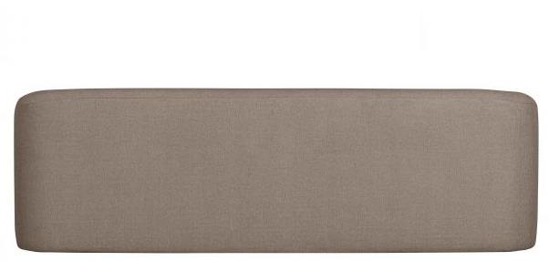 Canapé 'Sloping' - Brun Clair