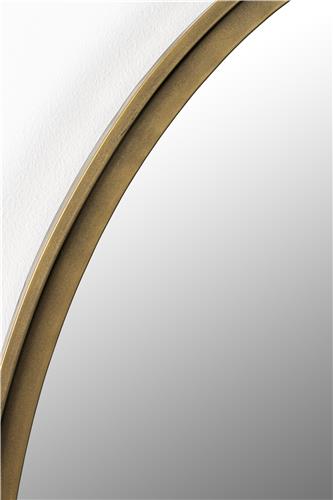 Miroir 'Matz' Ovale - Laiton antique