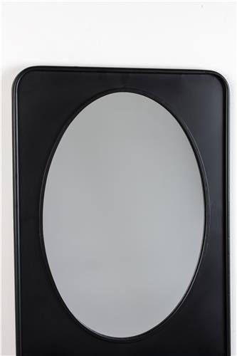 Miroir 'Pascal' L - Noir
