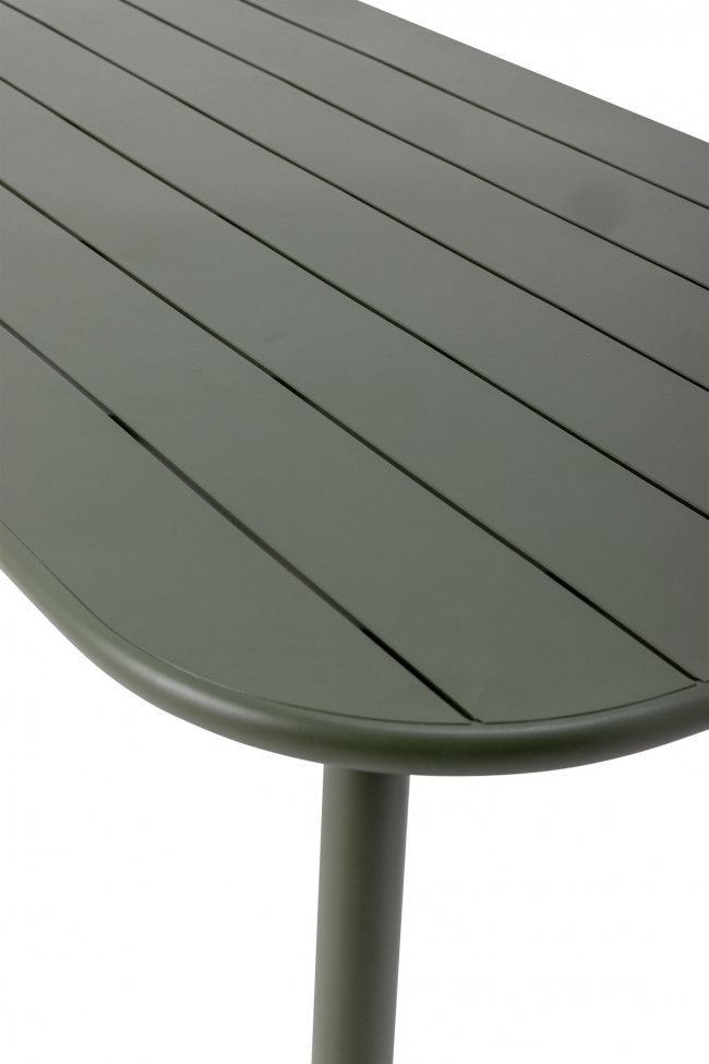 Table de jardin 'Calana' – Vert/Métal