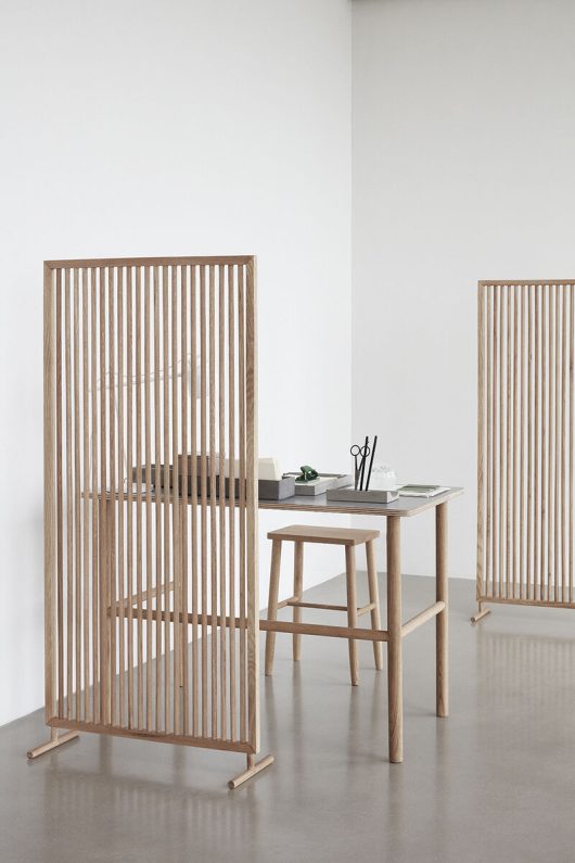 Tabouret 'Folk' - Naturel