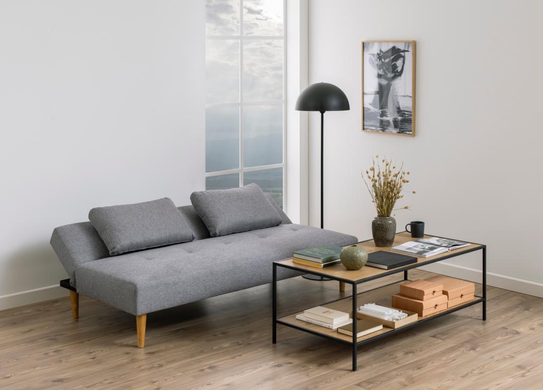 Canapé-lit 'Lucca' - Gris