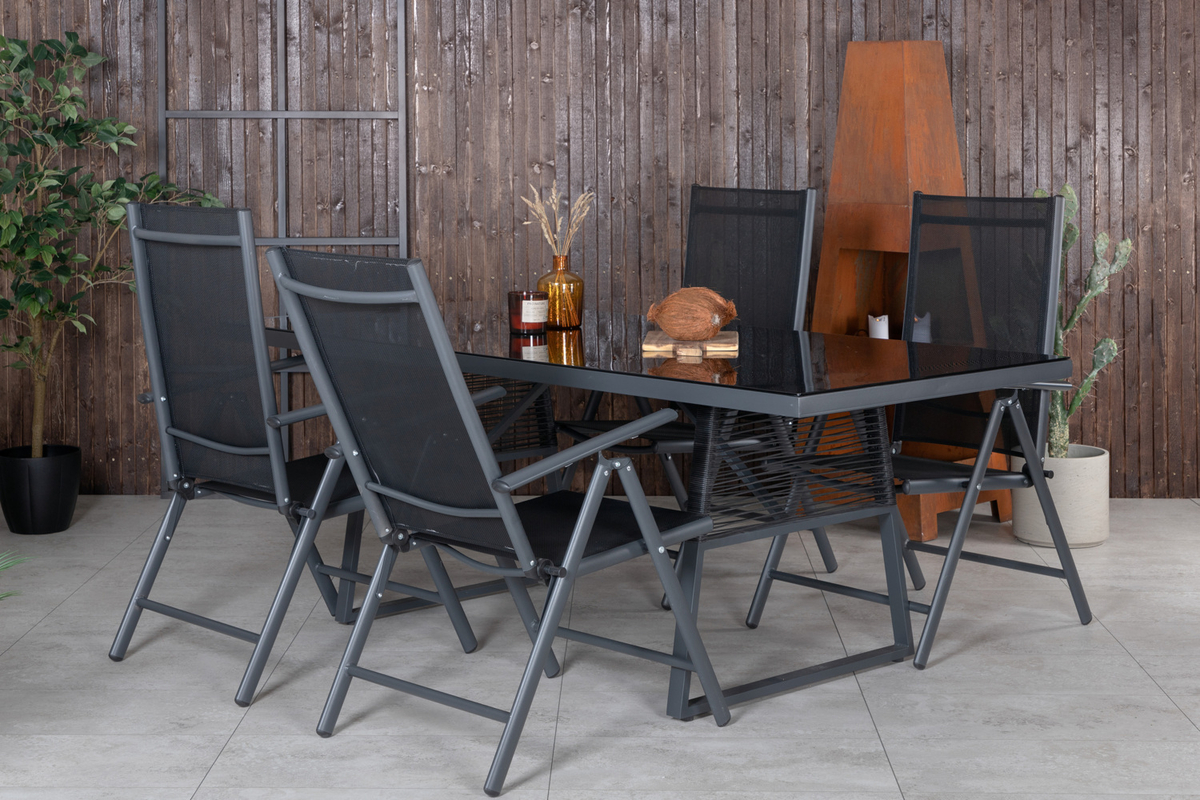 Chaise 'Simrishamn' - Noir