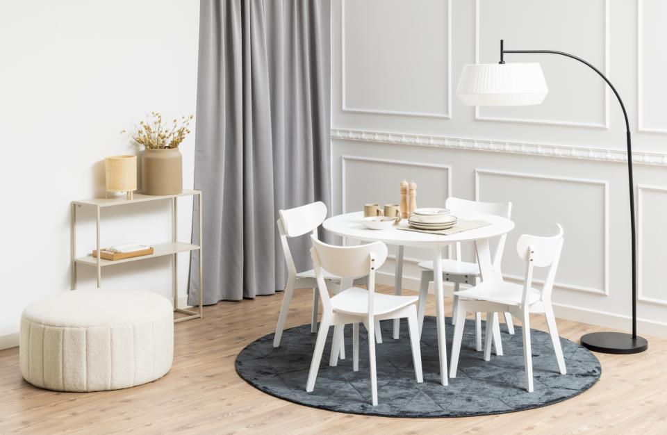 Table à manger 'Ärsjö' Ronde 105cm - Blanc