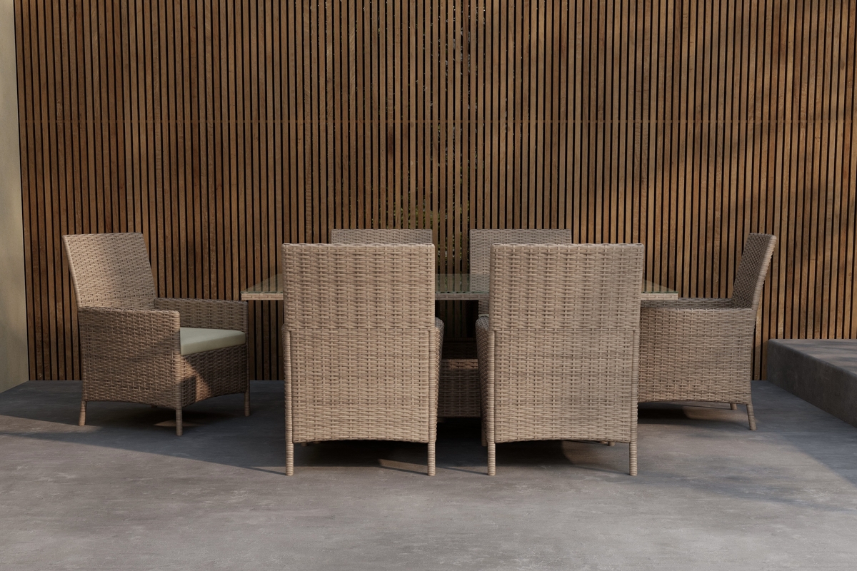 Ensemble de salle à manger ' Lefkas ' – marron