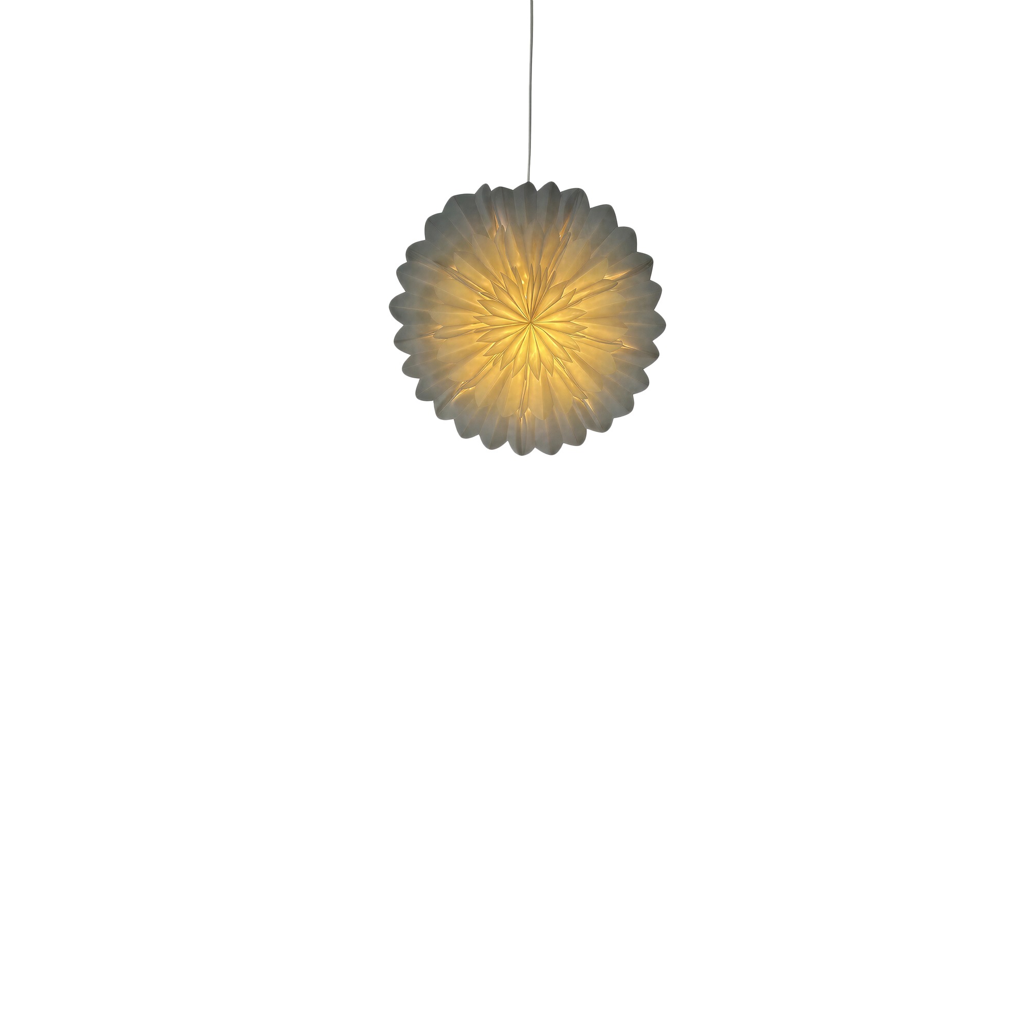 Étoile de l'Avent 'Lotus' 45cm - Blanc
