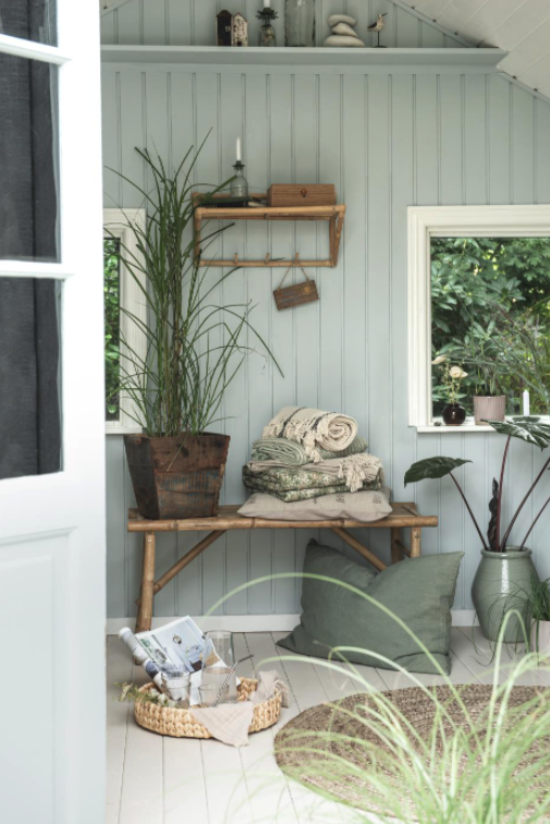 Table de jardin 'Bambu' - Nature