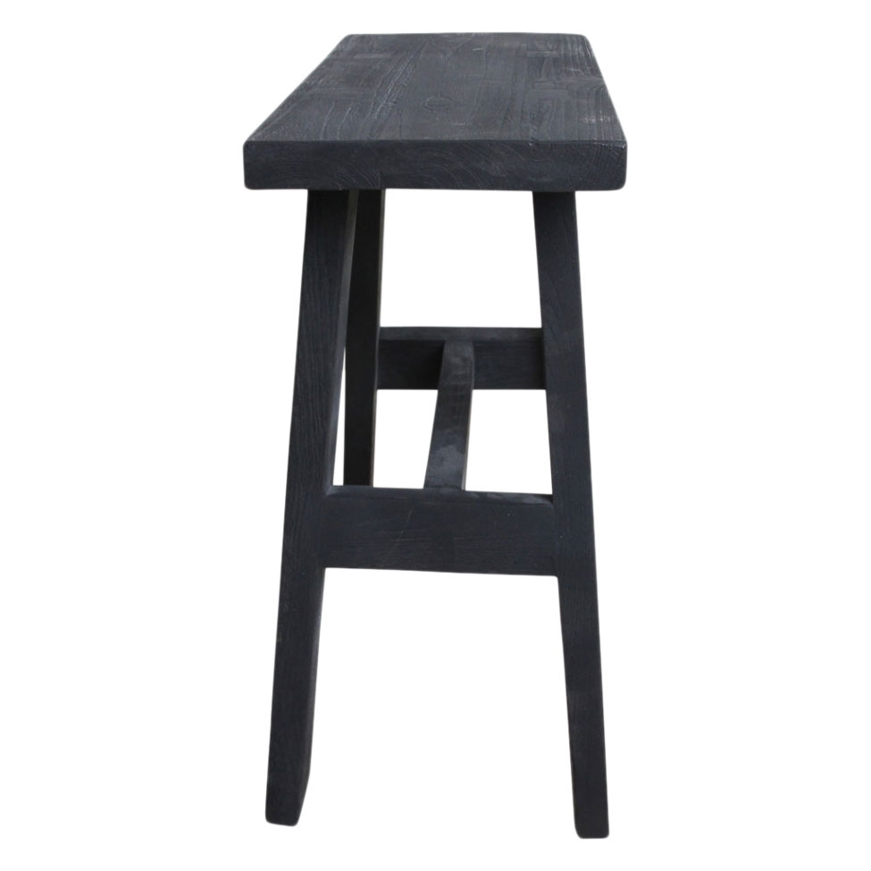 Banc 'Hållplats' M - Noir