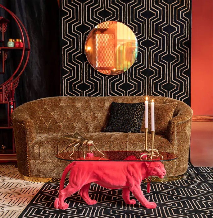 Table basse 'Dope as hell' - Rose