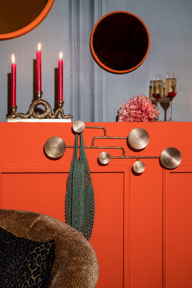 Crochets muraux 'Hypnotising' - Or