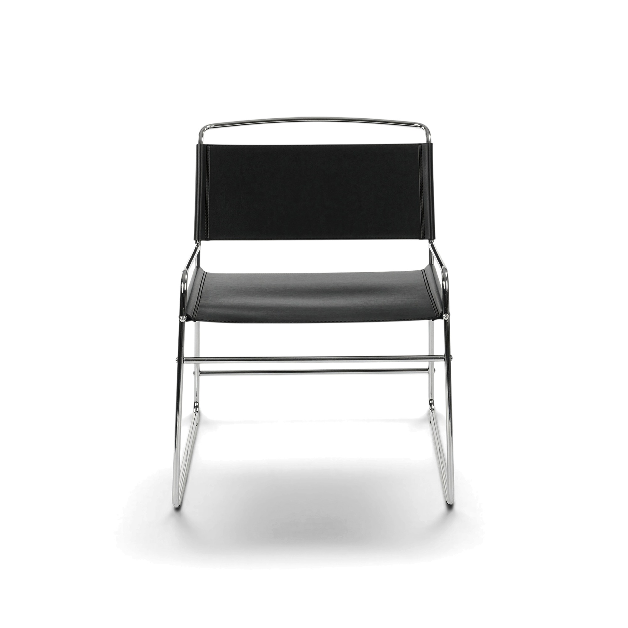Chaise 'Lucca' - Noir
