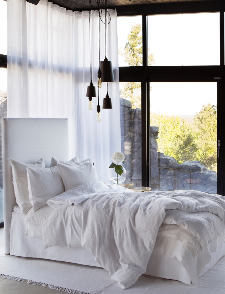 Housse de couette 'Sunrise' 220x220 - Blanc