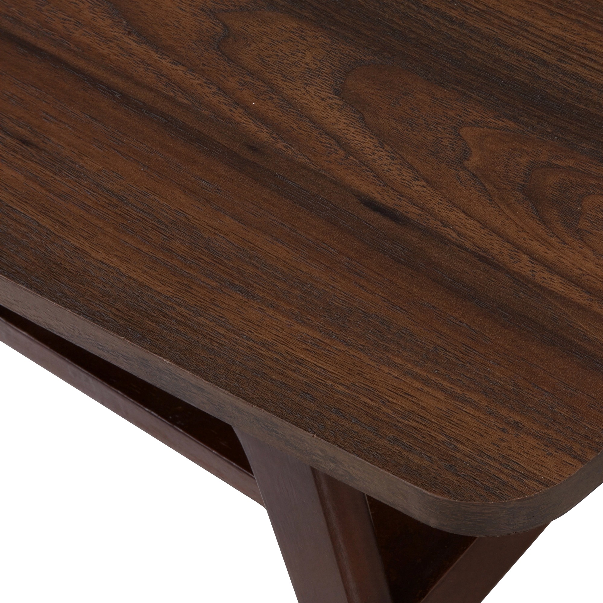 Table basse 'Créme' - Noyer