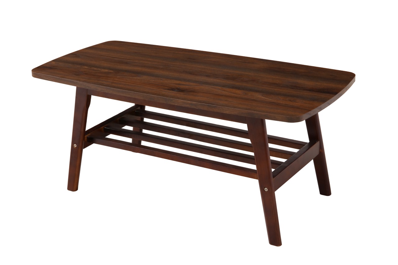 Table basse 'Créme' - Noyer