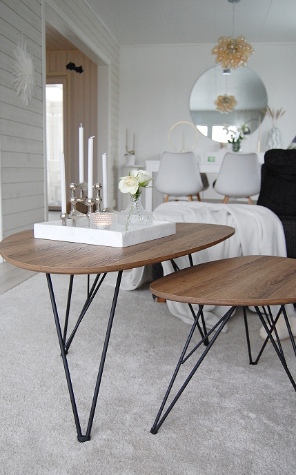 Table basse 'Twin' 2 pièces - Naturel