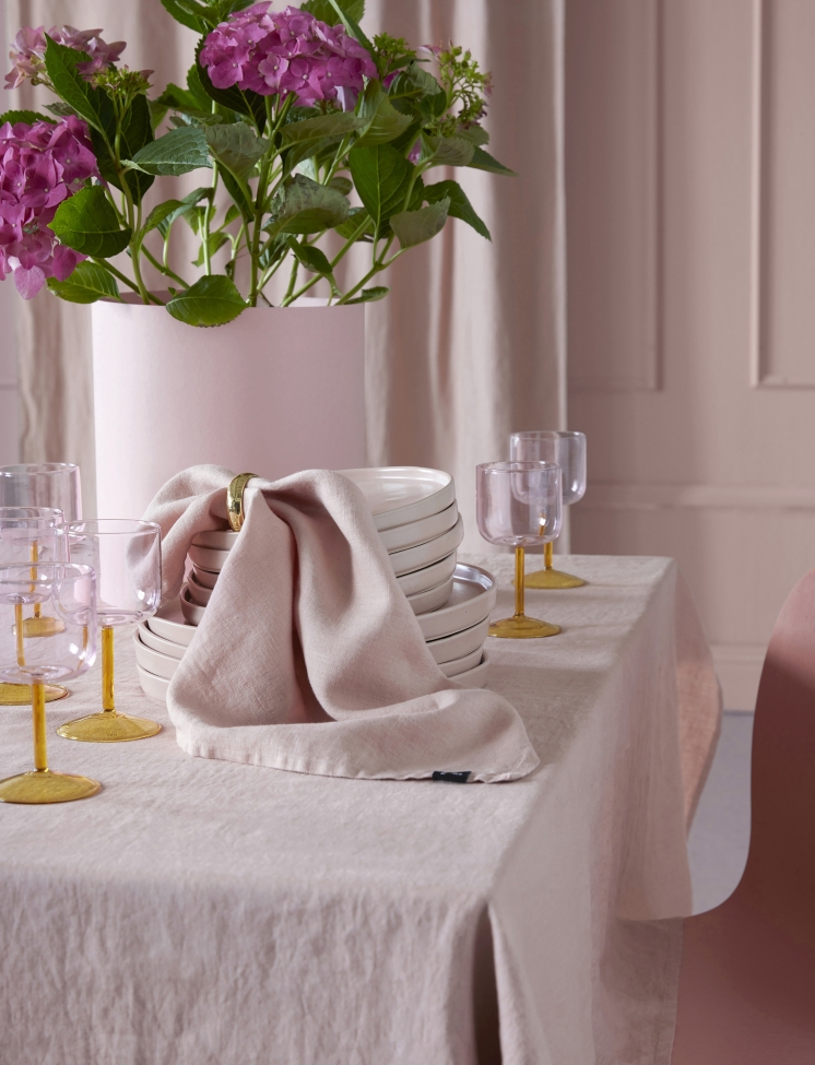 Nappe 'Sunshine' 145x250 - Rose