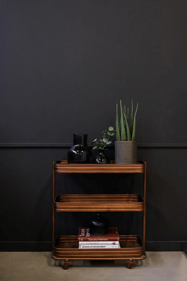 Magnifique étui en bois noir 'Ozzi' L - Bois