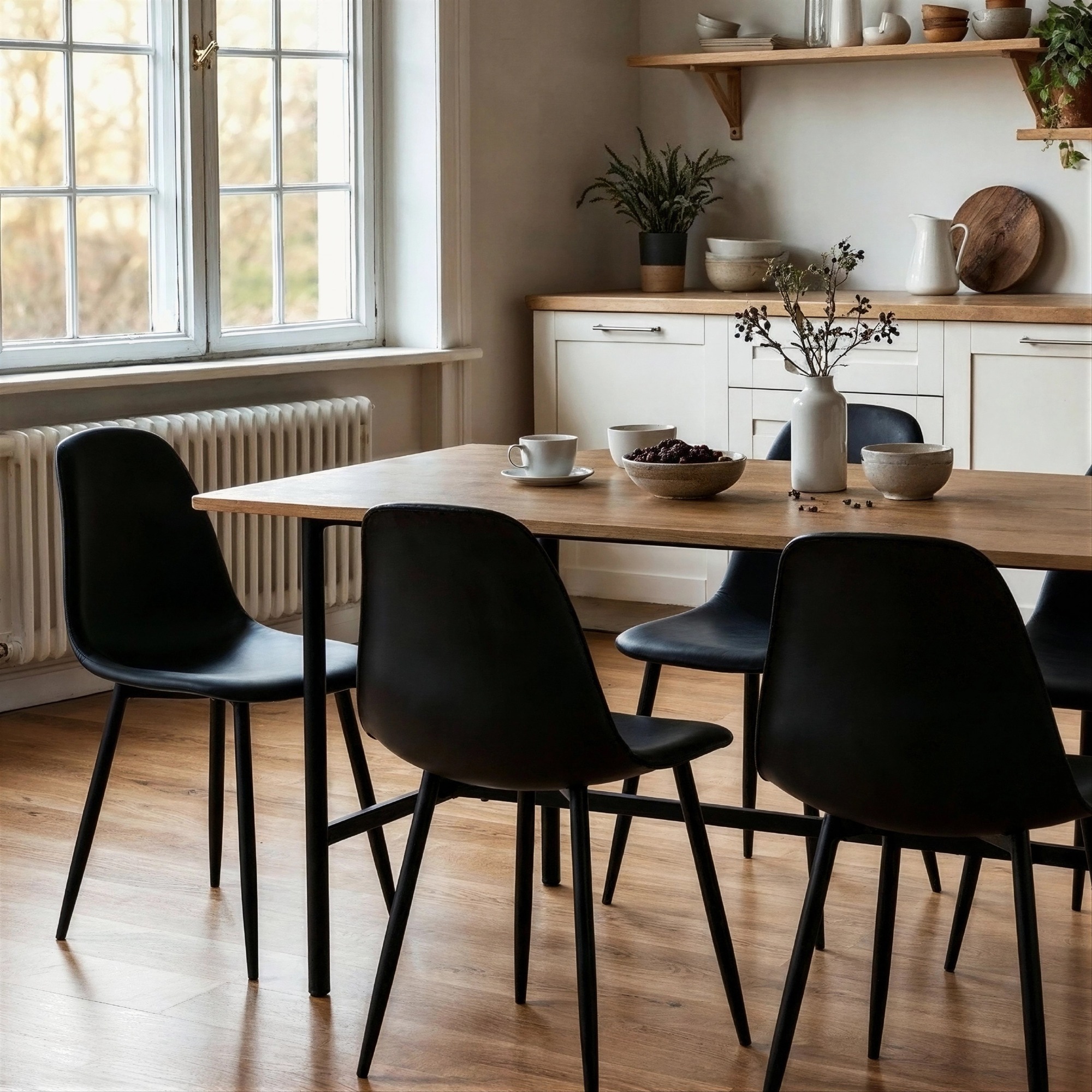 Chaise 'Forma' - Noir