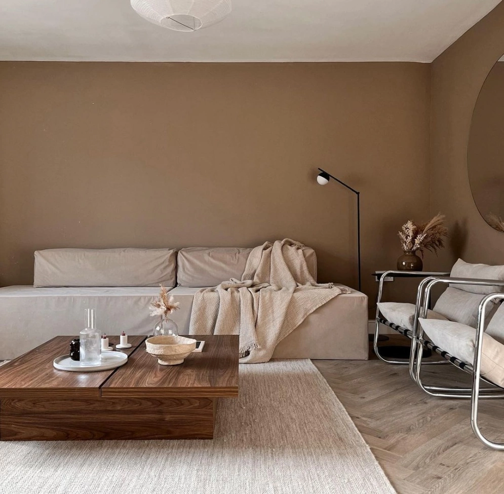 Tapis en laine 'Dhurry' - Naturel