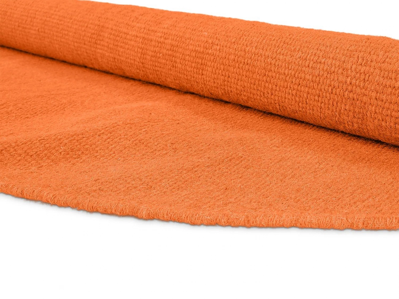 Tapis rond 'Hamilton' - Orange Peel