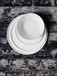 Assiette 'Boho white' - Blanc