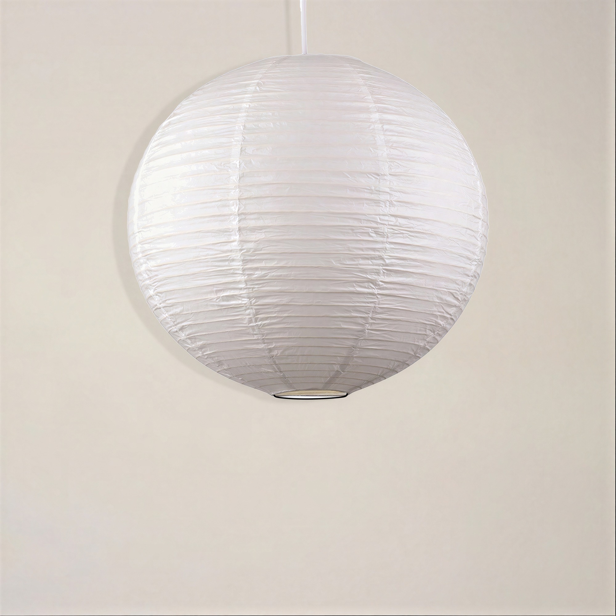 Lampe à riz 'Lycka' - Blanc 40cm