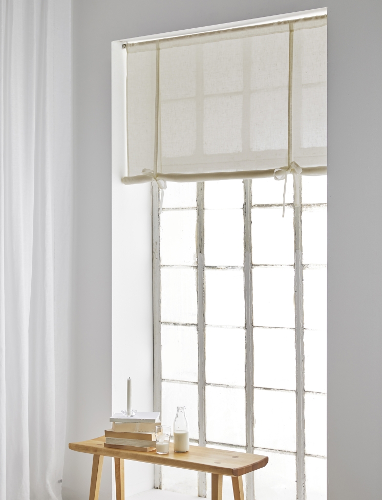 Rideau 'Dalsland' 100x120 - Naturel