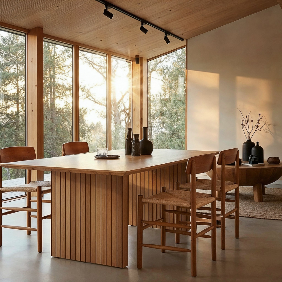 Chaise 'Alfors' - Naturel