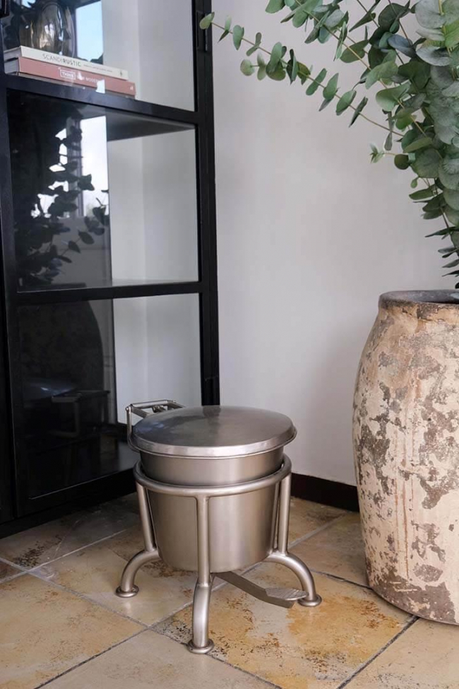 Poubelle à pédale 'Klapp' - Fer