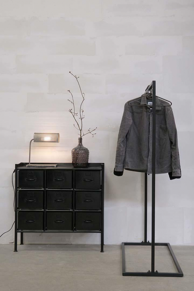 Porte-vêtements 'Large' - Noir