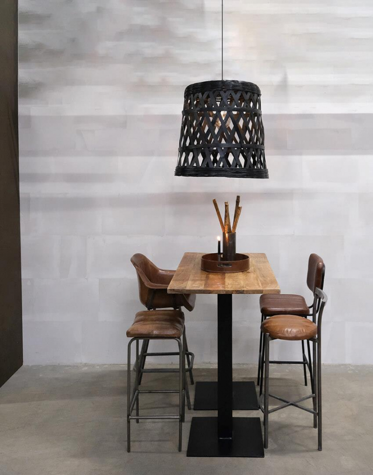 Tabouret de bar Vintage - Cuir