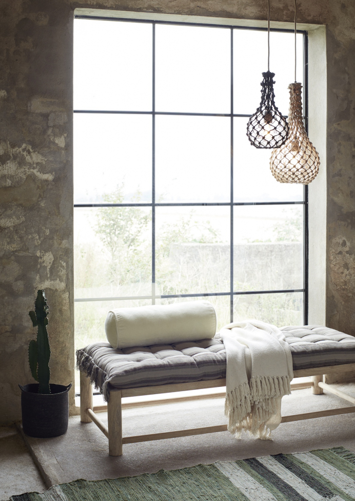 Banc 'Mangoträ' 140 cm - Naturel