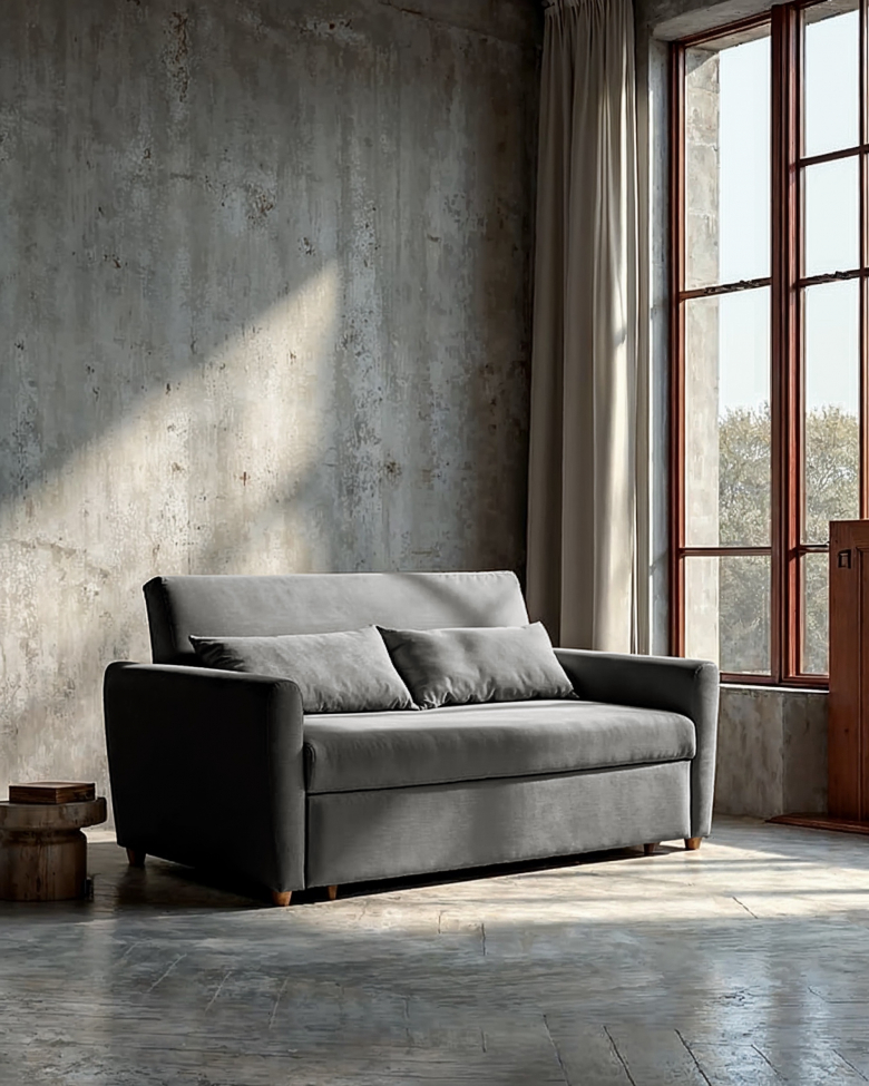 Fauteuil convertible 'San Francisco' - Gris foncé