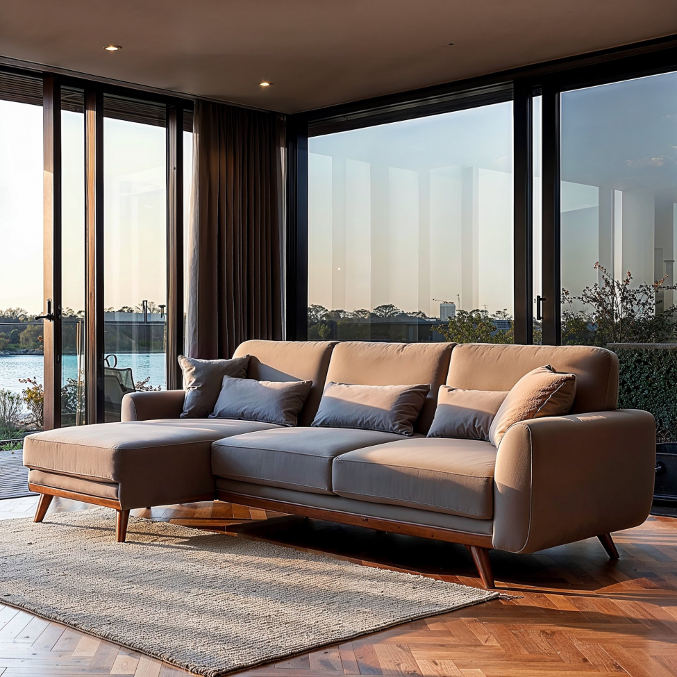 Canapé-lit 'Texas' - Gris clair