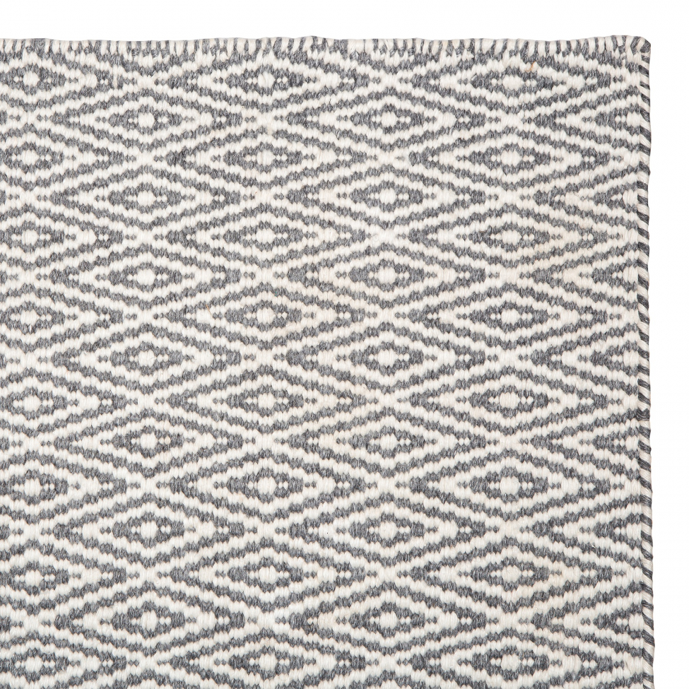 Tapis 'Cozy Luxury' 200x300cm - Gris/Blanc